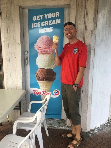 That's a big ice-cream